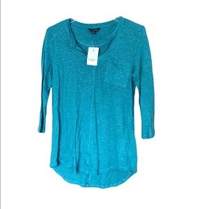 Lucky Brand 3/4 Sleeve Shirt Size XS